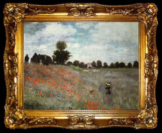 framed  Vincent Van Gogh Poppies, ta009-2